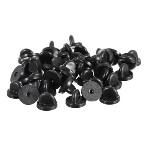 VILLFUL 300 Stück Gummi Anstecknadel Rückseiten Weiche Schmetterlings-clutch Verschlüsse Sicherer Halt Für Abzeichen Pins Uniformen Events VILLFUL 300 Stück Gummi Anstecknadel Rückseiten Weiche Schmetterlings-clutch Verschlüsse Sicherer Halt Für Abzeichen Pins Uniformen Events von VILLFUL