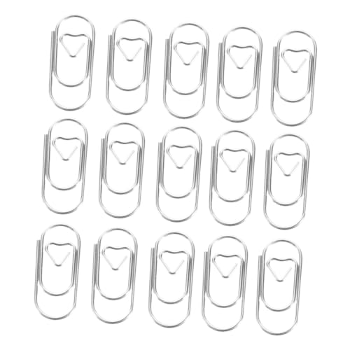 VILLFUL 300 Stück Mini Metall Büroklammern Kleine Papierklammern Robuste Metallklammern für Dokumente Lesezeichen Kreative Büro Schulbedarf Silber VILLFUL 300 Stück Mini Metall Büroklammern Kleine Papierklammern Robuste Metallklammern für Dokumente Lesezeichen Kreative Büro Schulbedarf Silber von VILLFUL