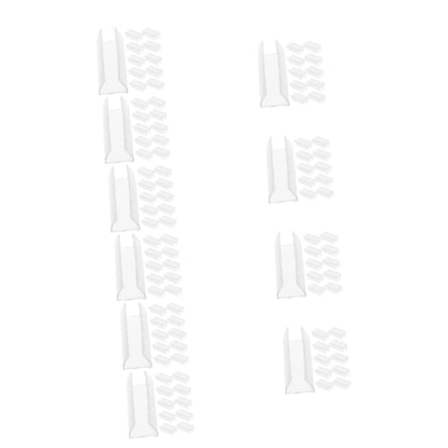 VILLFUL 300 Stück Preisbalken Clip Displayschild Für Regale Preisschildständer Etikettenständer Display Mini Etikettendisplay Etikettenhalter Ständer Preishalter Displaypreise Etikett Für von VILLFUL