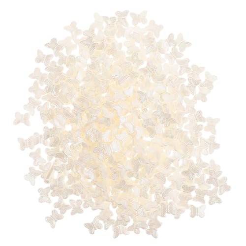 VILLFUL 300 Stück Schmetterlingsperlen Abs für DIY Schmuck Armbänder und Bastelarbeiten Perlen für Kreative Dekorationen und Accessoires VILLFUL 300 Stück Schmetterlingsperlen Abs für DIY Schmuck Armbänder und Bastelarbeiten Perlen für Kreative Dekorationen und Accessoires von VILLFUL
