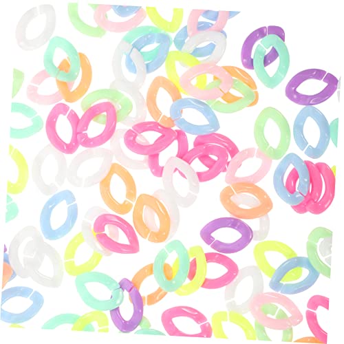 VILLFUL 300 Stück Selbstschnallende Kette, Selbstschnallende Dekore, Acryl Ornamente, Armband Ornamente, Buntes Zubehör, Selbstschnallende Ornamente, Handgefertigte Dekore, Ornamente Für VILLFUL 300 Stück Selbstschnallende Kette, Selbstschnallende Dekore, Acryl Ornamente, Armband Ornamente, Buntes Zubehör, Selbstschnallende Ornamente, Handgefertigte Dekore, Ornamente Für von VILLFUL