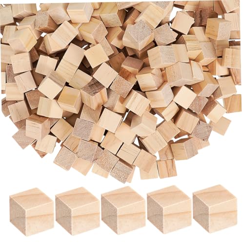VILLFUL 300 Stück Unbehandelte Holzwürfel Kiefer für Bastelprojekte DIY Holzklötze Sichere und Vielseitige Blöcke für Dekoration VILLFUL 300 Stück Unbehandelte Holzwürfel Kiefer für Bastelprojekte DIY Holzklötze Sichere und Vielseitige Blöcke für Dekoration von VILLFUL
