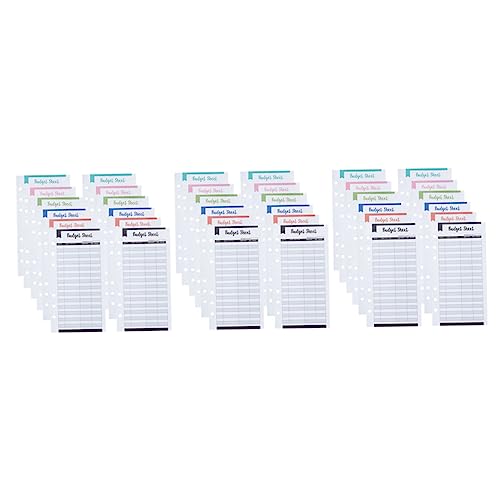 VILLFUL 36 Stück Teiliges Budgetkarten Sechs Löchern Langlebige Cash Planner Sheets aus Robustem Material Praktisches Finanzplaner zubehör zur Budgetorganisation und Ausgabenkontrolle VILLFUL 36 Stück Teiliges Budgetkarten Sechs Löchern Langlebige Cash Planner Sheets aus Robustem Material Praktisches Finanzplaner zubehör zur Budgetorganisation und Ausgabenkontrolle von VILLFUL