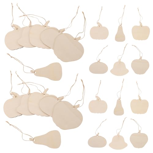 VILLFUL 36 Stück Teiliges Holz-Pumpkin-Dekor mit Designs Natürliche Kürbisscheiben mit Aufhängeseil DIY Herbst Halloween Thanksgiving Bastelset für Fenster Tür Fensterbank VILLFUL 36 Stück Teiliges Holz-Pumpkin-Dekor mit Designs Natürliche Kürbisscheiben mit Aufhängeseil DIY Herbst Halloween Thanksgiving Bastelset für Fenster Tür Fensterbank von VILLFUL