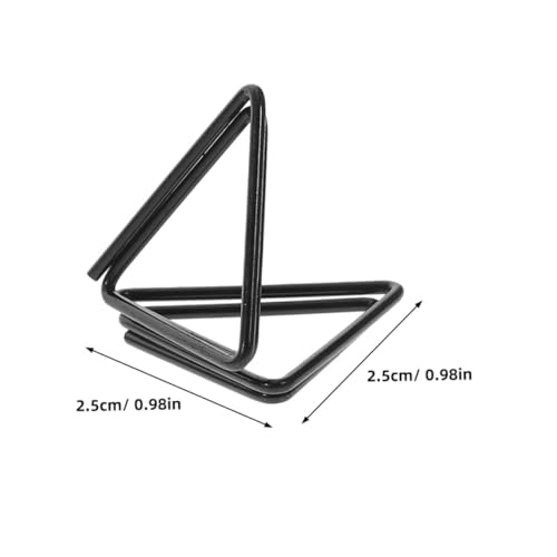 VILLFUL 36 Stück Teiliges Kleine Dreieckige Büroklammern aus Aluminiumlegierung Multifunktionale Memo Fotoclips Stabile Tischnummernhalter für Büro Hochzeit und Party Schwarz VILLFUL 36 Stück Teiliges Kleine Dreieckige Büroklammern aus Aluminiumlegierung Multifunktionale Memo Fotoclips Stabile Tischnummernhalter für Büro Hochzeit und Party Schwarz von VILLFUL