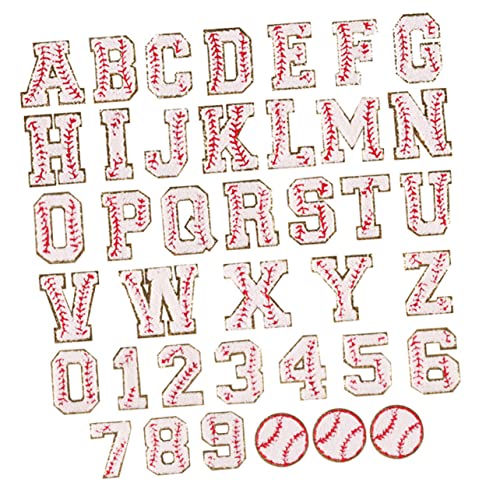 VILLFUL 39Pcs Alphabet Coat Kleidung Jacken Compact Baseball Shaped Ball Multi Function Liefert Aufn?Her Stück Stickerei N?Hhandwerk Nummern DIY Clothes Taschen Clothing VILLFUL 39Pcs Alphabet Coat Kleidung Jacken Compact Baseball Shaped Ball Multi Function Liefert Aufn?Her Stück Stickerei N?Hhandwerk Nummern DIY Clothes Taschen Clothing von VILLFUL