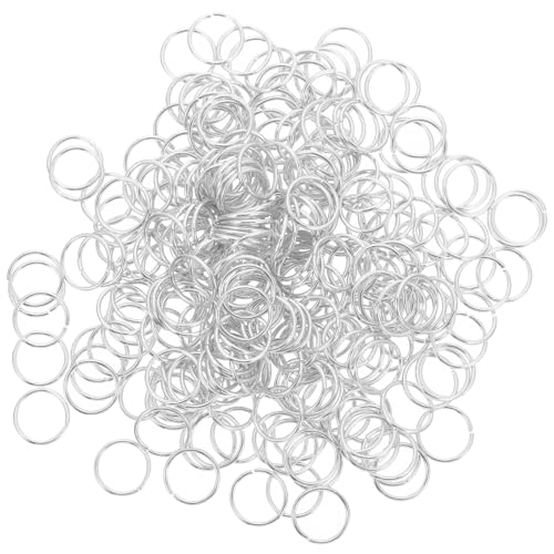 VILLFUL 3Er Pack Verbindungsringe Für Metallarmbänder, Biegeringe Aus Metall, Schmuckreparaturset, Kleine Biegeringe, Offene Biegeringe, Halskettenverschluss, Biegering Für DIY von VILLFUL
