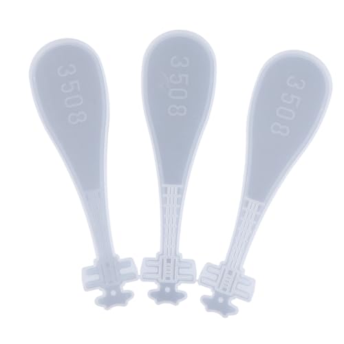 VILLFUL 3Stücke Teiliges Silikon Gießform für DIY Kristall Lesezeichen Handgemachte Epoxidharz Formen Langlebig und Leicht zu Reinigen für Bastelprojekte VILLFUL 3Stücke Teiliges Silikon Gießform für DIY Kristall Lesezeichen Handgemachte Epoxidharz Formen Langlebig und Leicht zu Reinigen für Bastelprojekte von VILLFUL