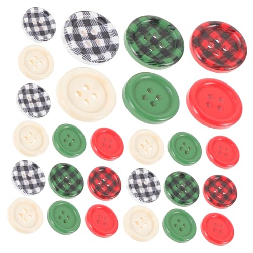 VILLFUL 3er-pack Dekorative Holzknöpfe Weihnachtlich Weihnachts-flatback-anhänger Diy-knöpfe Zum Nähen Für Kleidung VILLFUL 3er-pack Dekorative Holzknöpfe Weihnachtlich Weihnachts-flatback-anhänger Diy-knöpfe Zum Nähen Für Kleidung von VILLFUL