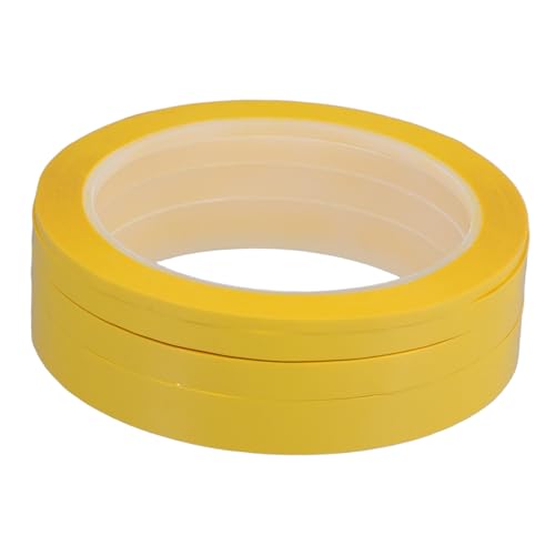 VILLFUL 4 Rollen Hochtemperatur Polyimid Klebeband Multi Use Tape für Isolierung Kennzeichnung für Elektrische Anwendungen Säurebeständig Leicht zu Handhaben von VILLFUL