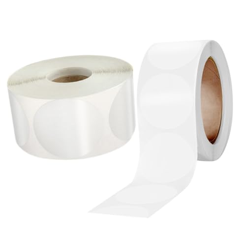 VILLFUL 4 Rollen Transparent Runde Aufkleber Selbstklebend Wetterfestes Siegel Etiketten für Geschenkverpackungen und Umschläge Permanent Haftend Öl Alterungsbeständig Praktisch und VILLFUL 4 Rollen Transparent Runde Aufkleber Selbstklebend Wetterfestes Siegel Etiketten für Geschenkverpackungen und Umschläge Permanent Haftend Öl Alterungsbeständig Praktisch und von VILLFUL
