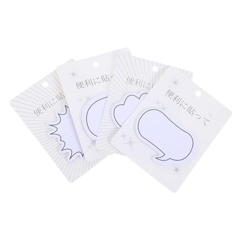VILLFUL 4 Sätze Selbstklebende Haftnotizen mit Kreativem Dialogfeld design Vielseitig für Büro Zuhause Schule Praktische Memo sticker zum Beschriften und Erinnern Effiziente Organisation VILLFUL 4 Sätze Selbstklebende Haftnotizen mit Kreativem Dialogfeld design Vielseitig für Büro Zuhause Schule Praktische Memo sticker zum Beschriften und Erinnern Effiziente Organisation von VILLFUL