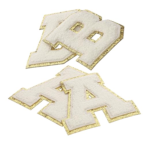 VILLFUL 4 Stück Bestickte Stoffflicken Zum Aufkleben Von Buchstaben, DIY Buchstabenflicken, Nähflicken, Aufbügler Für Mädchen, Kleidungsflicken, Aufbügler Für Buchstaben Zum Aufbügeln Für VILLFUL 4 Stück Bestickte Stoffflicken Zum Aufkleben Von Buchstaben, DIY Buchstabenflicken, Nähflicken, Aufbügler Für Mädchen, Kleidungsflicken, Aufbügler Für Buchstaben Zum Aufbügeln Für von VILLFUL