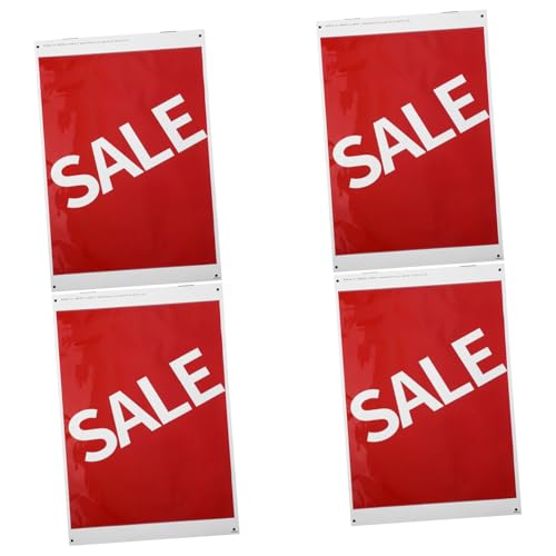 VILLFUL 4 Stück Große Verkaufsaufkleber Selbstklebend Wetterfest für Einzelhandel Werbeschilder Wand Fenster Leicht Abziehbar ohne Rückstände VILLFUL 4 Stück Große Verkaufsaufkleber Selbstklebend Wetterfest für Einzelhandel Werbeschilder Wand Fenster Leicht Abziehbar ohne Rückstände von VILLFUL