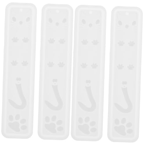 VILLFUL 4 Stück Katzen Lesezeichenform, Silikon Lesezeichenformen, Form Für Diy, Silikonform Für Epoxidharz, Silikonharzformen, Harz Lesezeichenformen, Buchmarkerform Für Harz, Formen Für VILLFUL 4 Stück Katzen Lesezeichenform, Silikon Lesezeichenformen, Form Für Diy, Silikonform Für Epoxidharz, Silikonharzformen, Harz Lesezeichenformen, Buchmarkerform Für Harz, Formen Für von VILLFUL