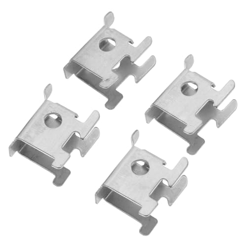 VILLFUL 4 Stück Kühlregal Klemme Haken Gefrierschrank Regal Clip für Gewerbliche Nutzung Stabil und Langlebig für Kühlschränke und Gefrierfächer VILLFUL 4 Stück Kühlregal Klemme Haken Gefrierschrank Regal Clip für Gewerbliche Nutzung Stabil und Langlebig für Kühlschränke und Gefrierfächer von VILLFUL