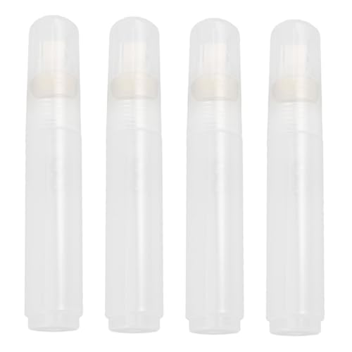 VILLFUL 4 Stück Markerzubehör Steinmalstifte Stift zum Auftragen von Farbe Lackmarker leere nachfüllbare Marker nachfüllbare Farbmarker Farbstift nachfüllbar Plastik Transparent von VILLFUL