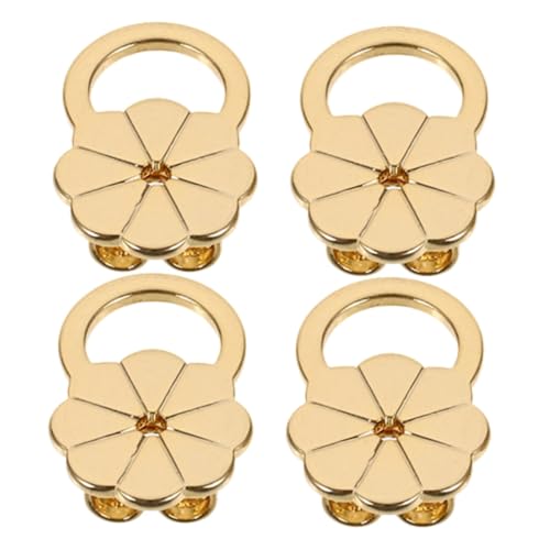 VILLFUL 4 Stück Ohrring Verschluss Goldplattiert Blütenform Antidrop Support Ohrstecker Stopper Hypoallergen Komfortabler Halt Für Schwere Ohrlöcher Zubehör VILLFUL 4 Stück Ohrring Verschluss Goldplattiert Blütenform Antidrop Support Ohrstecker Stopper Hypoallergen Komfortabler Halt Für Schwere Ohrlöcher Zubehör von VILLFUL