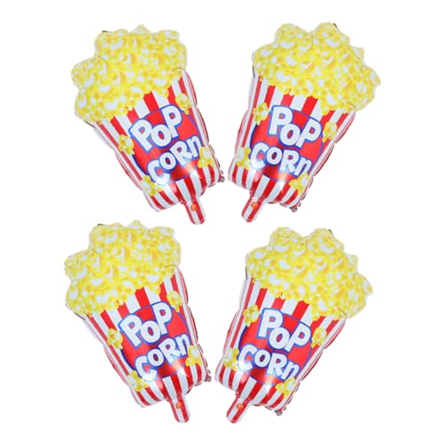 VILLFUL 4 Stück Popcornballon Filmpartydekorationen Zubehör Für Film-mottopartys Fast-food-partydekorationen Popcorn-partyzubehör Film-popcorn-ballon Popcorn Party Bevorzugt Aluminiumfolie VILLFUL 4 Stück Popcornballon Filmpartydekorationen Zubehör Für Film-mottopartys Fast-food-partydekorationen Popcorn-partyzubehör Film-popcorn-ballon Popcorn Party Bevorzugt Aluminiumfolie von VILLFUL
