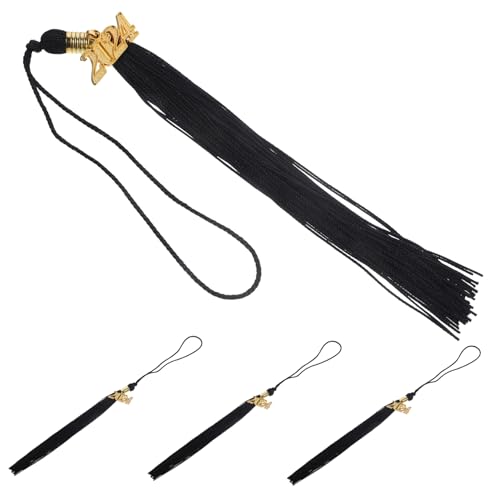 VILLFUL 4 Stück Quasten Für Abschlusskappen, Abschlussquasten Charm Quasten, Abschluss Dekorationsquasten Anhänger, Dekorative Fransenanhänger, Abschlussornamente, Abschlusshut Quasten, VILLFUL 4 Stück Quasten Für Abschlusskappen, Abschlussquasten Charm Quasten, Abschluss Dekorationsquasten Anhänger, Dekorative Fransenanhänger, Abschlussornamente, Abschlusshut Quasten, von VILLFUL