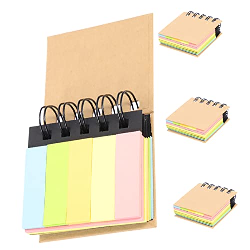 VILLFUL Spiralnotizblock Mit Karteikarten Kompakter Büronotizblock Multifunktionaler Haushaltsnotizblock Schreibblock Für Schule Und Büro Notizbuch Für Täglichen Gebrauch von VILLFUL