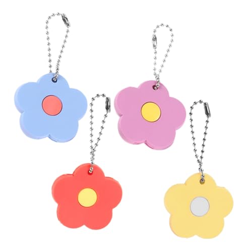 VILLFUL 4 Stück Teiliges Bunte Schlüsselhüllen aus Flexiblem PVC Praktische Schlüssel Identifikationskappen für Hausschlüssel Leicht Kratzfest mit Niedlichem Blumenmotiv für VILLFUL 4 Stück Teiliges Bunte Schlüsselhüllen aus Flexiblem PVC Praktische Schlüssel Identifikationskappen für Hausschlüssel Leicht Kratzfest mit Niedlichem Blumenmotiv für von VILLFUL