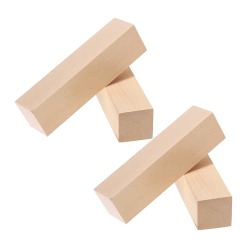 VILLFUL 4 Stück Teiliges Lindenholz Schnitzblock Unbehandelte Holzblöcke für DIY Bastelprojekte Gravur Schnitzen Handwerk Holzplatten VILLFUL 4 Stück Teiliges Lindenholz Schnitzblock Unbehandelte Holzblöcke für DIY Bastelprojekte Gravur Schnitzen Handwerk Holzplatten von VILLFUL