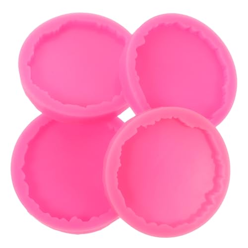 VILLFUL 4 Stück Teiliges Runde Silikonformen für Epoxidharz Unregelmäßige Pinke Untersetzer DIY Coaster Molds für Tischschutz Blumenarrangement und Bastelprojekte VILLFUL 4 Stück Teiliges Runde Silikonformen für Epoxidharz Unregelmäßige Pinke Untersetzer DIY Coaster Molds für Tischschutz Blumenarrangement und Bastelprojekte von VILLFUL