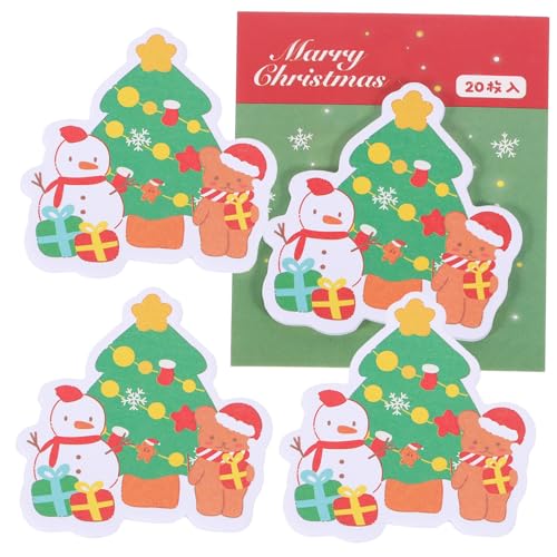 VILLFUL 4 Süße Weihnachts Schneemann Notizaufkleber, Süße Notizblöcke, Büro Notizblöcke, Süße Notizblöcke, Selbstklebende Notizblöcke, Süße Nützliche Notizaufkleber, Weihnachtsaufkleber VILLFUL 4 Süße Weihnachts Schneemann Notizaufkleber, Süße Notizblöcke, Büro Notizblöcke, Süße Notizblöcke, Selbstklebende Notizblöcke, Süße Nützliche Notizaufkleber, Weihnachtsaufkleber von VILLFUL