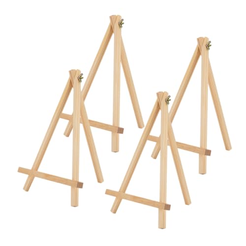 VILLFUL 4 Teiliger Malständer, Kleine Holzstaffeleien, Künstlerstaffelei, Tischstaffelei, Ausstellungsstaffeleien, Stativ, Bilderrahmen, Zeichenstaffeleien Aus Holz, Staffeleiständer, A VILLFUL 4 Teiliger Malständer, Kleine Holzstaffeleien, Künstlerstaffelei, Tischstaffelei, Ausstellungsstaffeleien, Stativ, Bilderrahmen, Zeichenstaffeleien Aus Holz, Staffeleiständer, A von VILLFUL