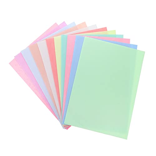 VILLFUL 40 Blatt Teiliges Buntes DIY Bastelpapier für Mischfarben Malpapier aus Hochwertigem Vielseitig Zuschneidbar für Kreative Kunstprojekte und Kinderhandwerk von VILLFUL