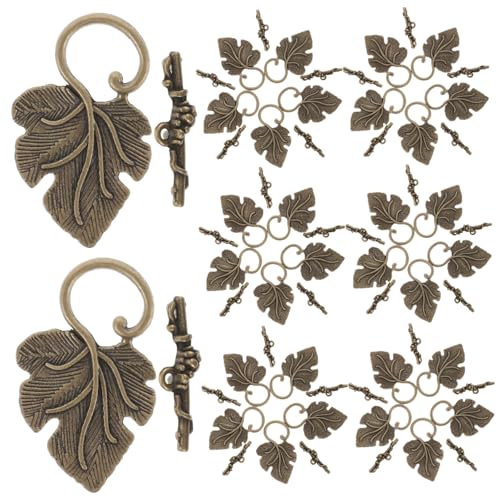VILLFUL 40 Sets Schmuckverschluss Knebelverschlüsse Zur Schmuckherstellung, Armband Knebelverschlüsse, Knebelverschluss Für Halsketten, Armbänder, DIY Knebelverschlüsse, Halsketten VILLFUL 40 Sets Schmuckverschluss Knebelverschlüsse Zur Schmuckherstellung, Armband Knebelverschlüsse, Knebelverschluss Für Halsketten, Armbänder, DIY Knebelverschlüsse, Halsketten von VILLFUL