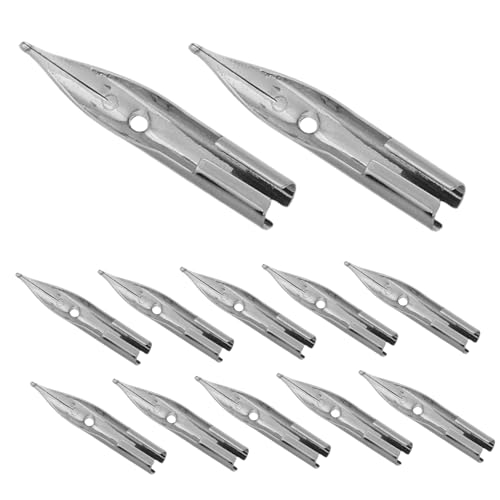 VILLFUL 40 Stück Dip Pen Nibs Ersatztipps für Füllfederhalter Hochpräzise Metallspitzen für Kalligraphie Schreiben und Kunstbedarf und Ersatzfedern VILLFUL 40 Stück Dip Pen Nibs Ersatztipps für Füllfederhalter Hochpräzise Metallspitzen für Kalligraphie Schreiben und Kunstbedarf und Ersatzfedern von VILLFUL
