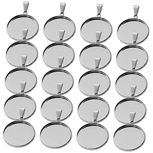 VILLFUL 40 Stück Edelstahl Anhänger Zubehör Ablage Für Diy Schmuckhalsketten Basteln VILLFUL 40 Stück Edelstahl Anhänger Zubehör Ablage Für Diy Schmuckhalsketten Basteln von VILLFUL