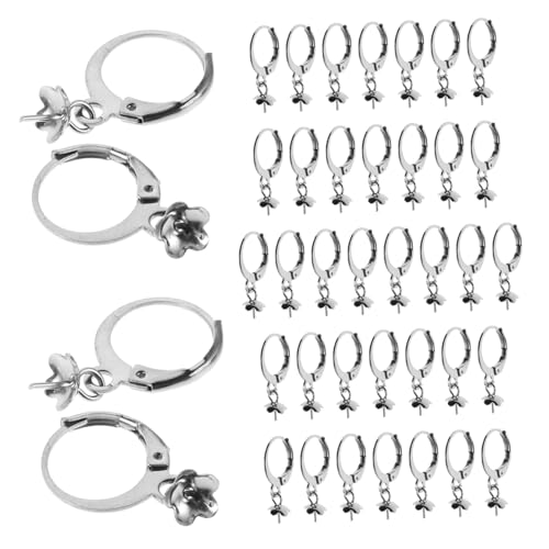VILLFUL 40 Stück Edelstahl Ohrhaken Lever Back mit Offener Schlaufe Französischer Rundhaken für DIY Schmuckherstellung Ohrschmuck Zubehör Geeignet für Alltag und Besondere Anlässe VILLFUL 40 Stück Edelstahl Ohrhaken Lever Back mit Offener Schlaufe Französischer Rundhaken für DIY Schmuckherstellung Ohrschmuck Zubehör Geeignet für Alltag und Besondere Anlässe von VILLFUL