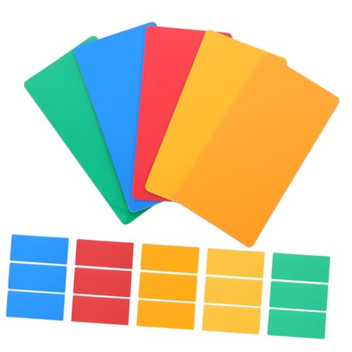 VILLFUL 40 Stück Magnetische Namensschilder Abwischbare Etiketten für Büro Lager und Kühlschrank Bunte Magnetbeschriftung Robuste und Vielseitige Identifikationsetiketten von VILLFUL