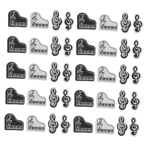 VILLFUL 40 Stück Mini Radiergummis Musiknoten Klavier Motiv Weiche und Leicht Sauberes Radieren ohne Rückstände Klassische Farbtöne für Schüler und Schulbedarf VILLFUL 40 Stück Mini Radiergummis Musiknoten Klavier Motiv Weiche und Leicht Sauberes Radieren ohne Rückstände Klassische Farbtöne für Schüler und Schulbedarf von VILLFUL