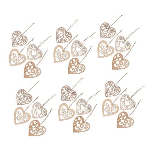 VILLFUL 40 Stück Teiliges Herzförmiges Holzanhänger DIY Holzscheiben für Valentinstag Hochzeitsdeko Romantische Party Wanddekoration Wiederverwendbar zum Basteln und Verzieren VILLFUL 40 Stück Teiliges Herzförmiges Holzanhänger DIY Holzscheiben für Valentinstag Hochzeitsdeko Romantische Party Wanddekoration Wiederverwendbar zum Basteln und Verzieren von VILLFUL