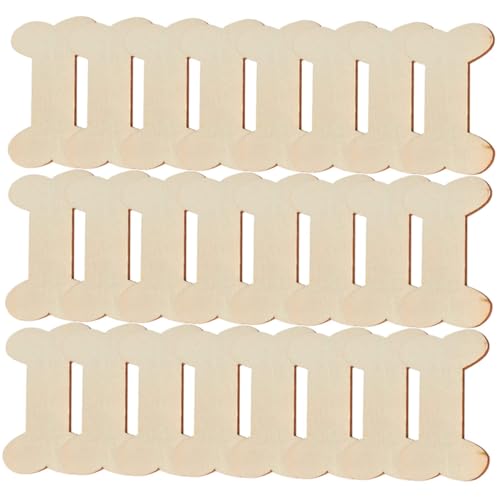 VILLFUL 40 Stück Teiliges Hundeknochen Holzplättchen zum Basteln Unlackierte DIY holzornamente Beidseitig Bemalbare Holzscheiben für Kunstprojekte Geschenkanhänger Heimdekoration VILLFUL 40 Stück Teiliges Hundeknochen Holzplättchen zum Basteln Unlackierte DIY holzornamente Beidseitig Bemalbare Holzscheiben für Kunstprojekte Geschenkanhänger Heimdekoration von VILLFUL