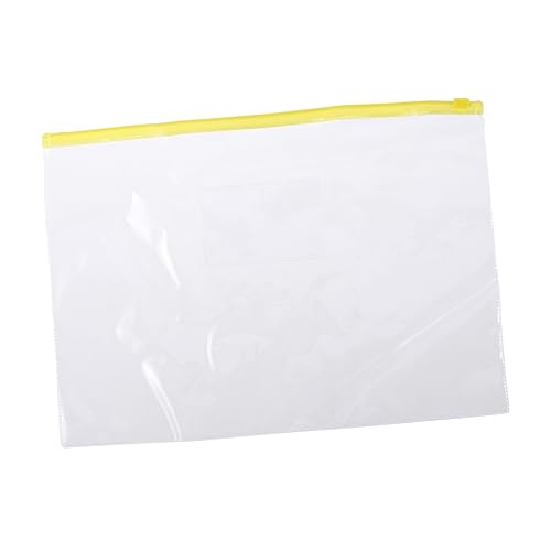 VILLFUL 40 Stück Teiliges PVC Dokumententaschen Wasserfeste Reißfeste Aufbewahrungstaschen mit Verstärktem Reißverschluss Transparente Organizer Beutel in Rot Gelb Blau Grün für Büro VILLFUL 40 Stück Teiliges PVC Dokumententaschen Wasserfeste Reißfeste Aufbewahrungstaschen mit Verstärktem Reißverschluss Transparente Organizer Beutel in Rot Gelb Blau Grün für Büro von VILLFUL