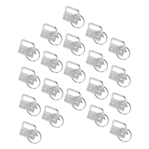 VILLFUL 40 Stück Teiliges Schlüsselanhänger Endklemmen aus Rostfreiem Eisen Bandenden Clips für DIY Handtaschen Armbänder und Schlüsselbänder Silberfarbene Halterungen VILLFUL 40 Stück Teiliges Schlüsselanhänger Endklemmen aus Rostfreiem Eisen Bandenden Clips für DIY Handtaschen Armbänder und Schlüsselbänder Silberfarbene Halterungen von VILLFUL
