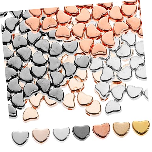 VILLFUL 400 Stück Herzförmige Perlen Für Armbänder Bastelzubehör Lose Herzperlen Abstandsperlen Für Schmuckherstellung VILLFUL 400 Stück Herzförmige Perlen Für Armbänder Bastelzubehör Lose Herzperlen Abstandsperlen Für Schmuckherstellung von VILLFUL