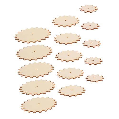 VILLFUL 45 Stück Leere Holzscheiben Unbehandelte Naturholzscheiben Ineinandergreifende Holzräder Holzscheiben Mit Löchern Zahnräder Basteln Holzmaschinenzahnräder Unbehandelte VILLFUL 45 Stück Leere Holzscheiben Unbehandelte Naturholzscheiben Ineinandergreifende Holzräder Holzscheiben Mit Löchern Zahnräder Basteln Holzmaschinenzahnräder Unbehandelte von VILLFUL