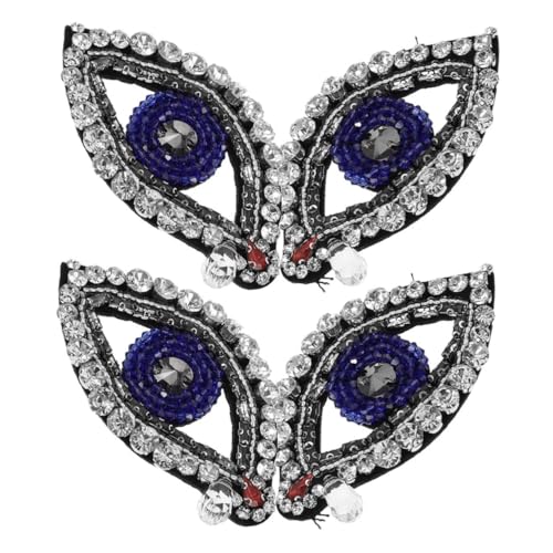 VILLFUL 4Stücke Strass Evil Eye Aufnäher Glitzernde Patches für Kleidung Jacken und DIY Bastelprojekte Dekorative Applikationen Strapazierfähigen Materialien für Einen VILLFUL 4Stücke Strass Evil Eye Aufnäher Glitzernde Patches für Kleidung Jacken und DIY Bastelprojekte Dekorative Applikationen Strapazierfähigen Materialien für Einen von VILLFUL