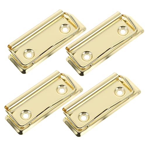 VILLFUL 4Stücke Teiliges Metall Zwischenablage Clips Wiederverwendbare Bindemittelklammern für Rechnungen und Dokumente Robuste Büroklammern für Schule und Büro Hochwertige VILLFUL 4Stücke Teiliges Metall Zwischenablage Clips Wiederverwendbare Bindemittelklammern für Rechnungen und Dokumente Robuste Büroklammern für Schule und Büro Hochwertige von VILLFUL