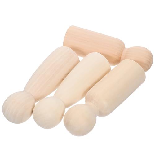 VILLFUL 4Stücke Unvollendete Holz Peg Puppen für DIY Junge und Mädchen Malen für Holzspielzeug Kreativität und Praktischen Fähigkeiten VILLFUL 4Stücke Unvollendete Holz Peg Puppen für DIY Junge und Mädchen Malen für Holzspielzeug Kreativität und Praktischen Fähigkeiten von VILLFUL