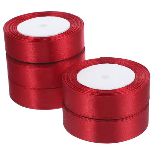 VILLFUL 5 Rollen Band Dekoration Geschenkband Hochzeitsverpackungsband Partyband Verpackungsband Für Heimwerker Bastelverpackungsband Kuchenverpackungsband von VILLFUL