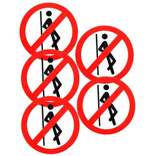 VILLFUL 5 Stück „Nicht Anlehnen“ Schildaufkleber, Sicherheitswarnaufkleber, Selbstklebende Warnaufkleber, Sicherheitsaufkleber „Nicht Anlehnen“, Runde Warnaufkleber, Warnaufkleber, VILLFUL 5 Stück „Nicht Anlehnen“ Schildaufkleber, Sicherheitswarnaufkleber, Selbstklebende Warnaufkleber, Sicherheitsaufkleber „Nicht Anlehnen“, Runde Warnaufkleber, Warnaufkleber, von VILLFUL