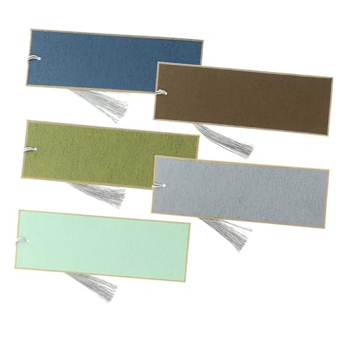 VILLFUL 5 Stück Doodle Hängeetiketten, DIY Lesezeichen, Blanko, DIY Lesezeichen, Unbemalte Lesezeichen Für DIY Papier Lesezeichen, Papier Lesezeichen Etikett, Blanke Lesezeichen Zum von VILLFUL
