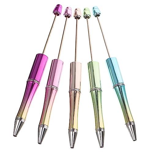 VILLFUL 5 Stück Entzückender Stift Für Erwachsene, Schreibstift, Kugelschreiber, Kugelschreiber, Tintenstift, Kunststoffperlen Für Stifte, Stift Set, Für Den Täglichen Gebrauch, von VILLFUL